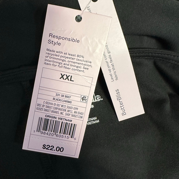 Women's Wild Fable Long Sleeve Dress Black Size XXL Plus NEW NWT Maxi - Picture 14 of 14